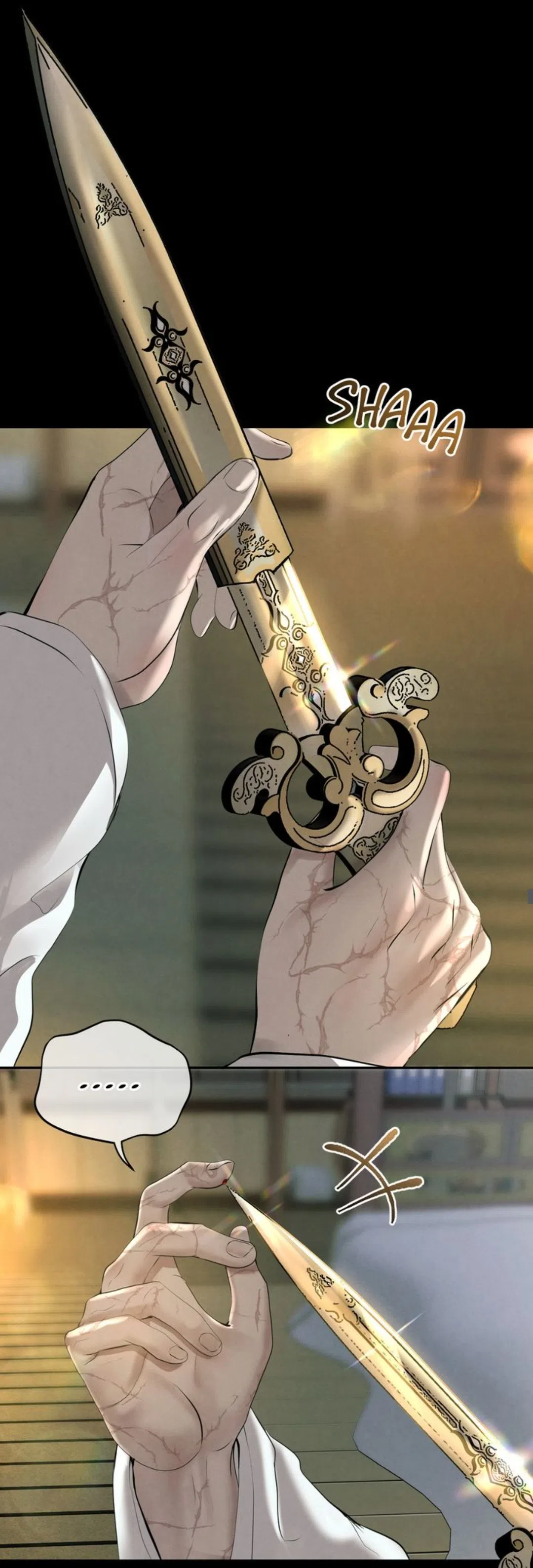 Страница 9 главы 8 манги Под опавшим цветком / Beneath the Fallen Bloom