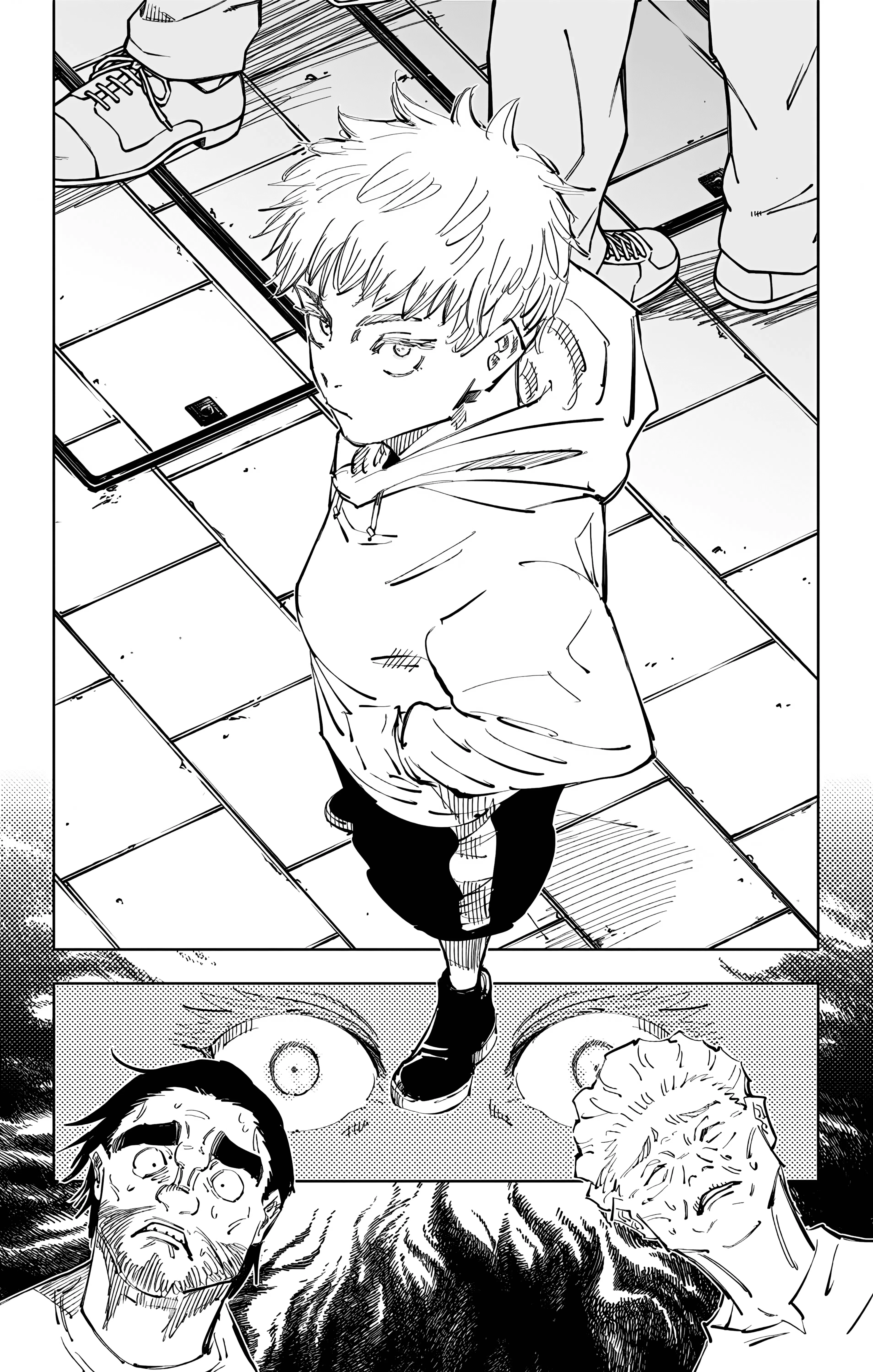 Страница 11 главы 96 манги Магическая битва / Jujutsu Kaisen