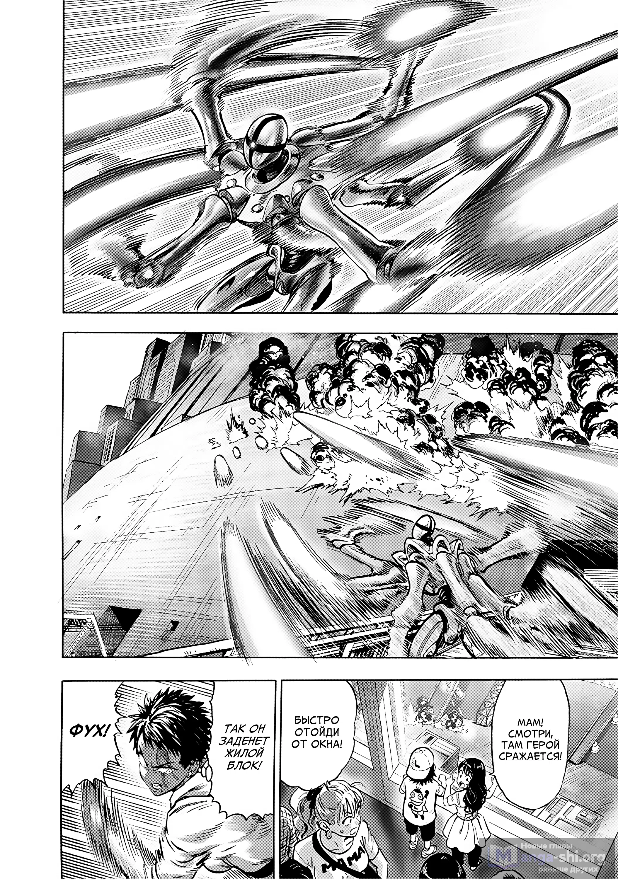 Страница 12 главы 274 манги Ванпанчмен / Onepunch-Man