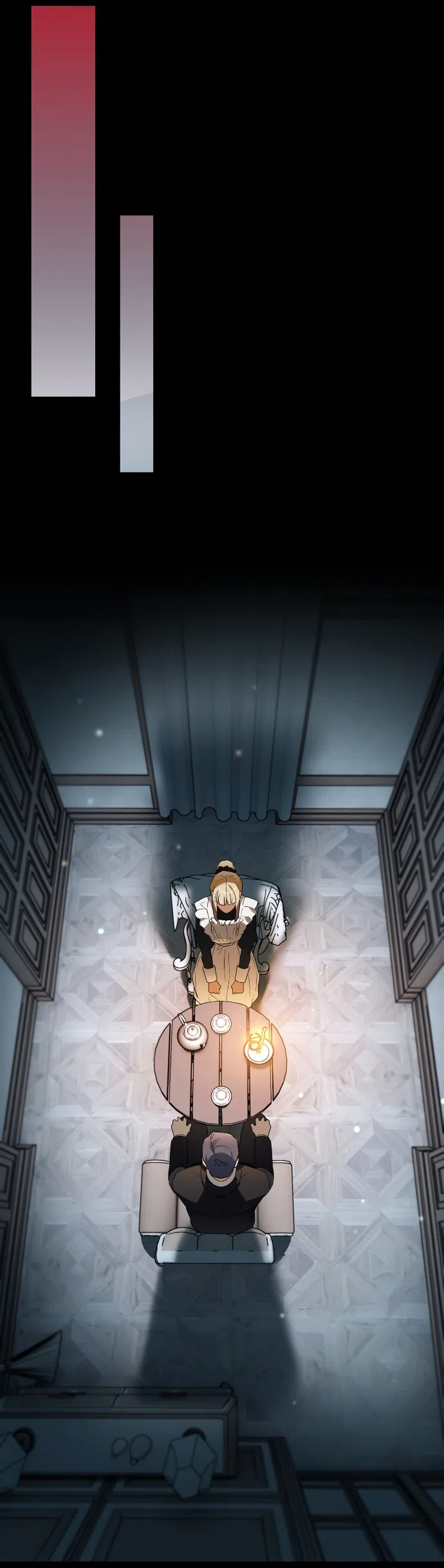 Страница 13 главы 4 манги Моё перерождение стало историей о призраках / My Possession Became a Ghost Story