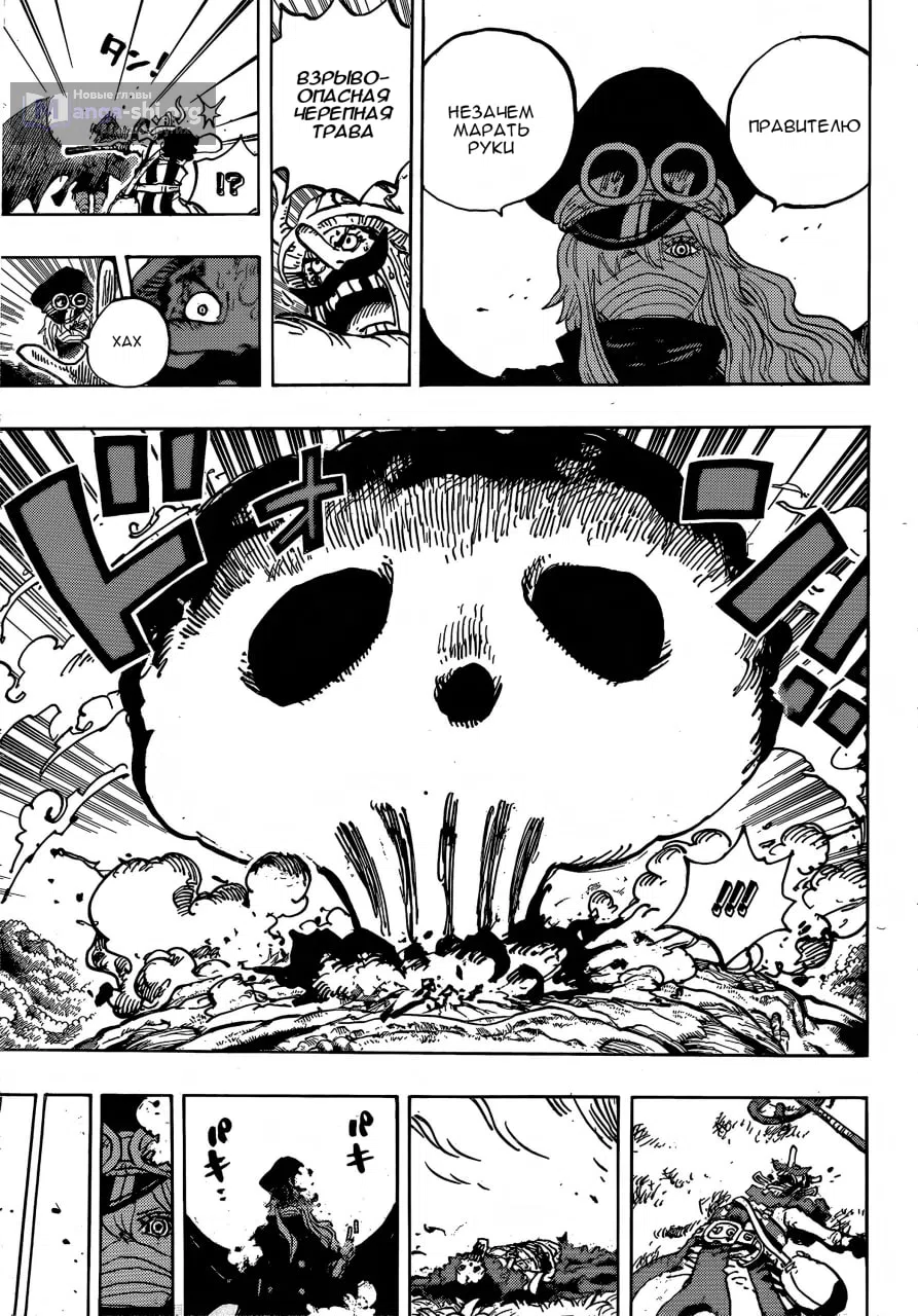 Страница 15 главы 1177 манги Ван Пис / One Piece