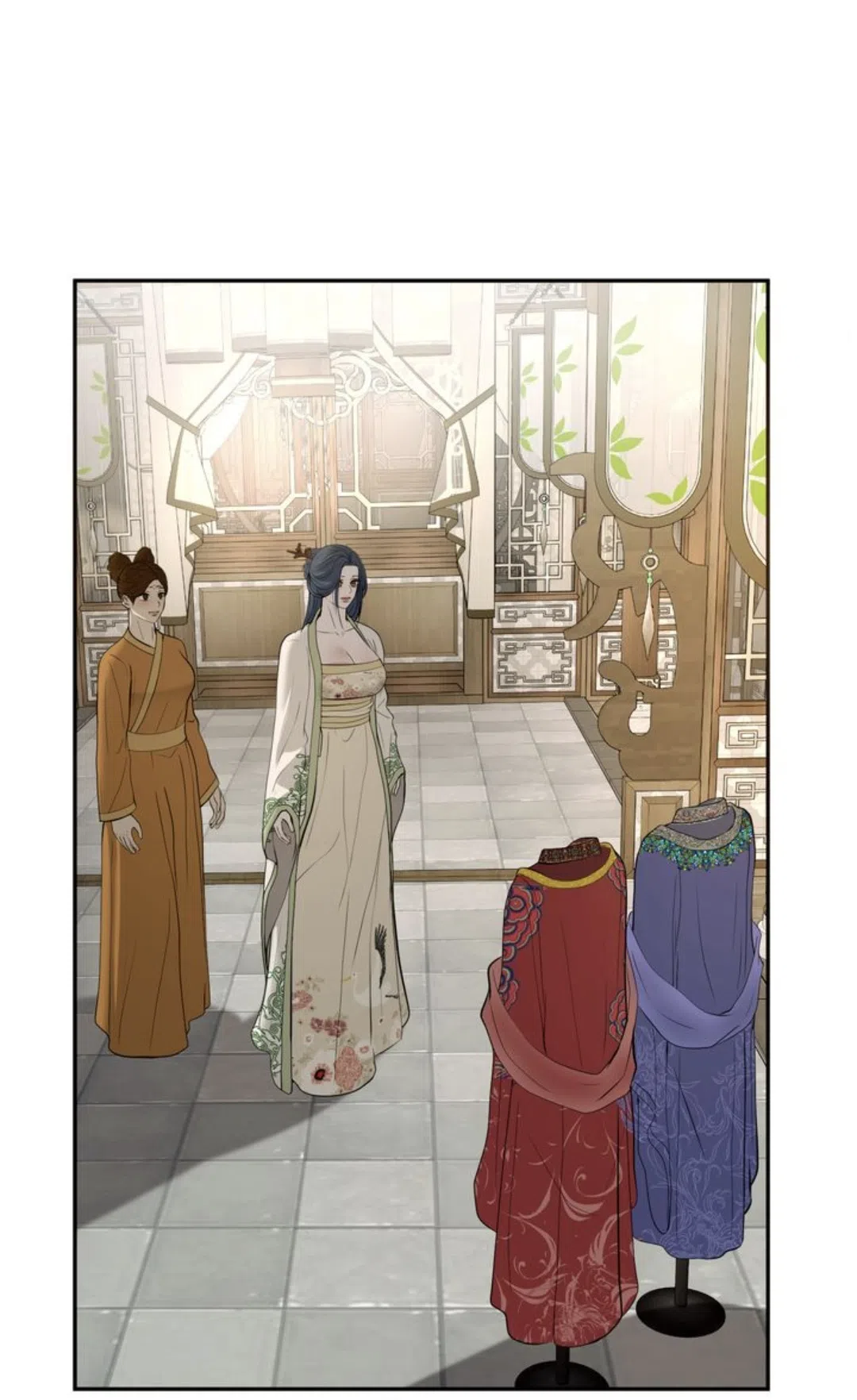 Страница 15 главы 9 манги Под опавшим цветком / Beneath the Fallen Bloom