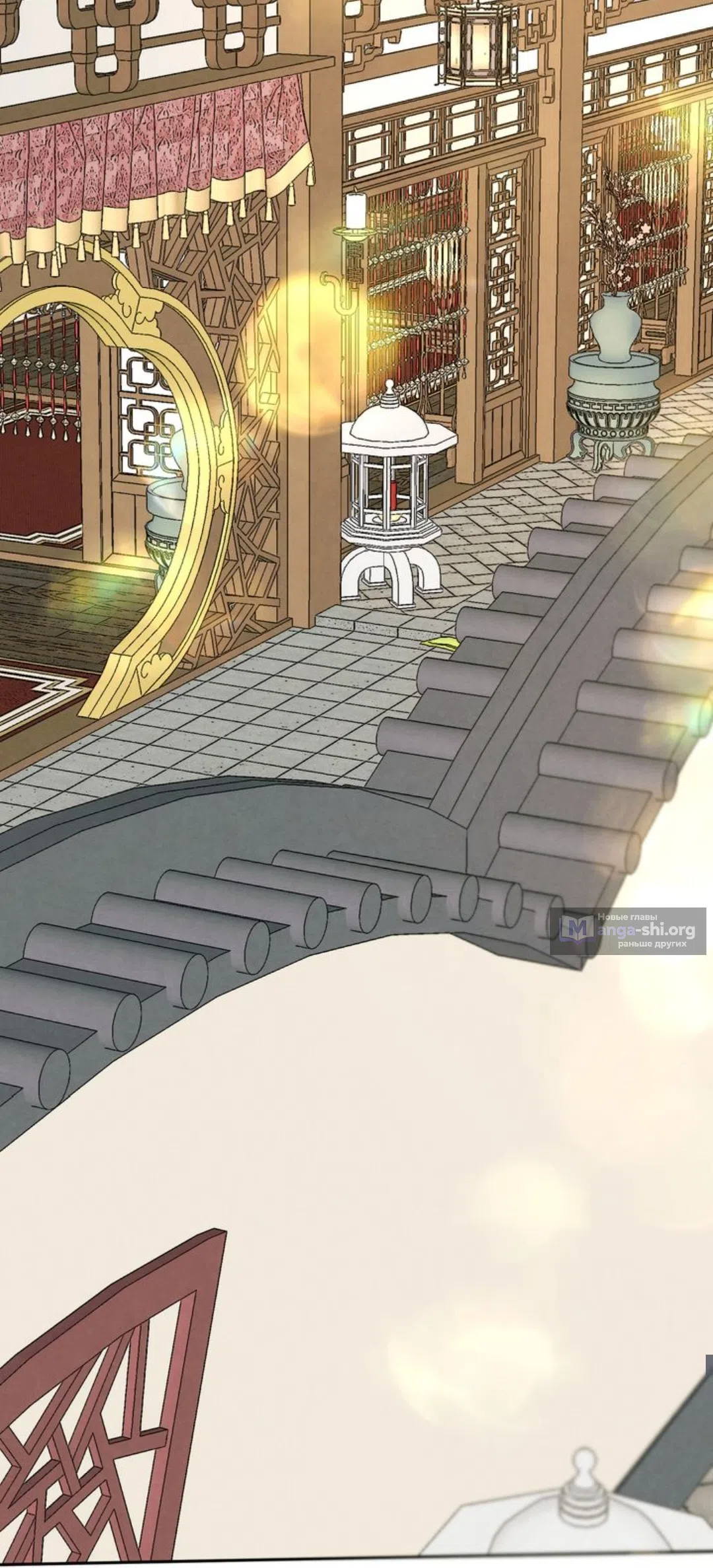 Страница 16 главы 18 манги Под опавшим цветком / Beneath the Fallen Bloom