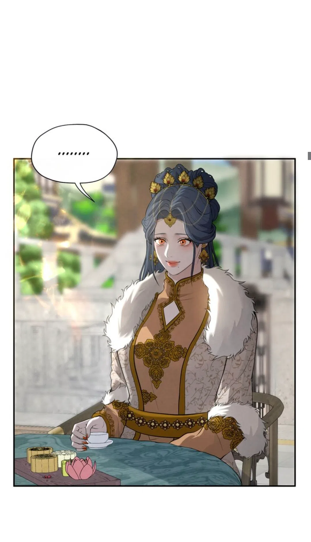 Страница 17 главы 7 манги Под опавшим цветком / Beneath the Fallen Bloom