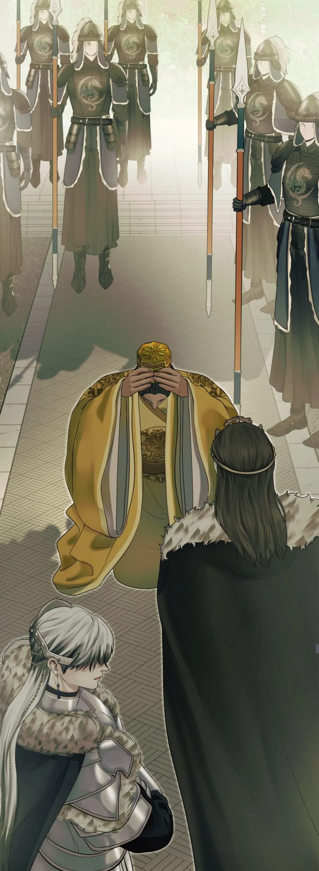 Страница 18 главы 2 манги Под опавшим цветком / Beneath the Fallen Bloom