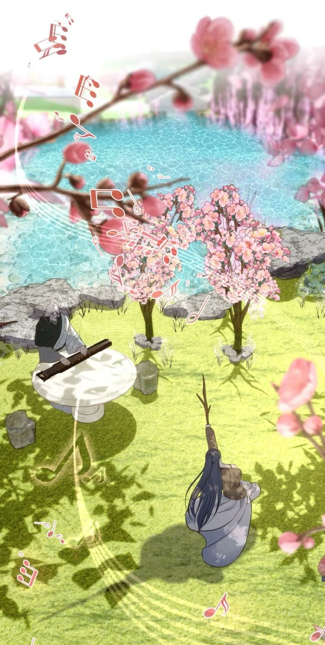 Страница 20 главы 1 манги Под опавшим цветком / Beneath the Fallen Bloom