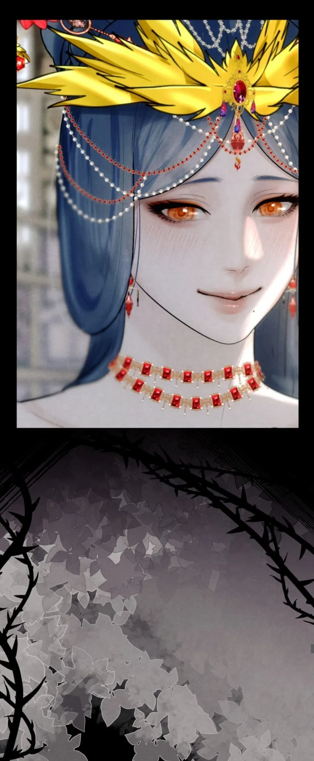 Страница 24 главы 10 манги Под опавшим цветком / Beneath the Fallen Bloom