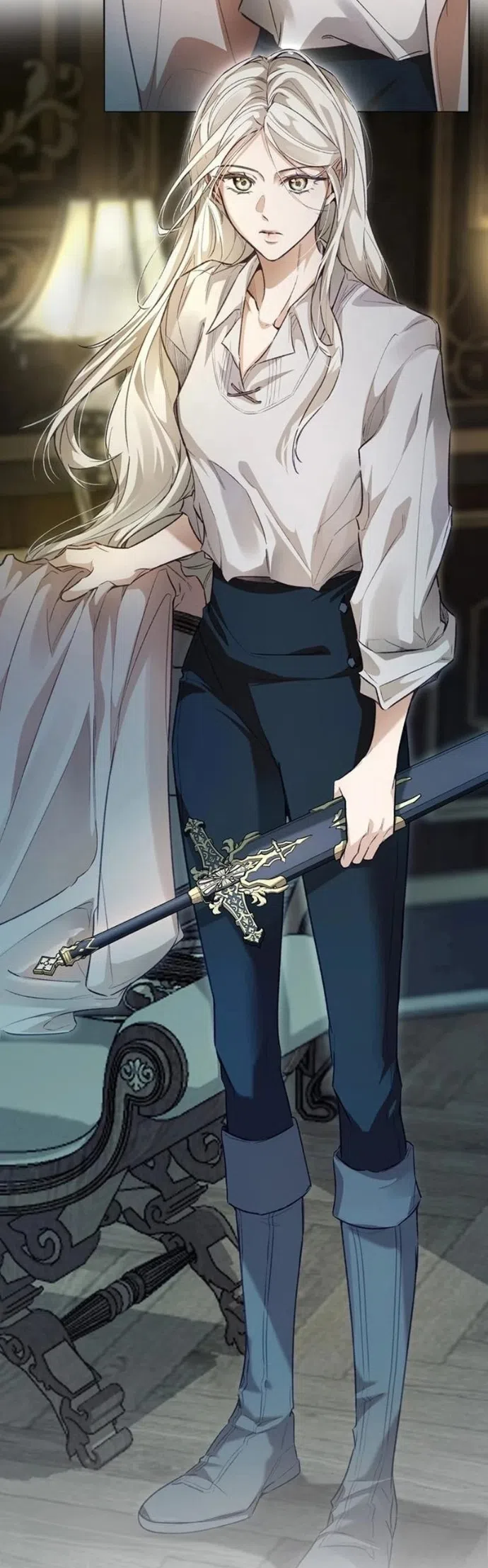 Страница 33 главы 3 манги Смерть не может спать / Death Cannot Sleep