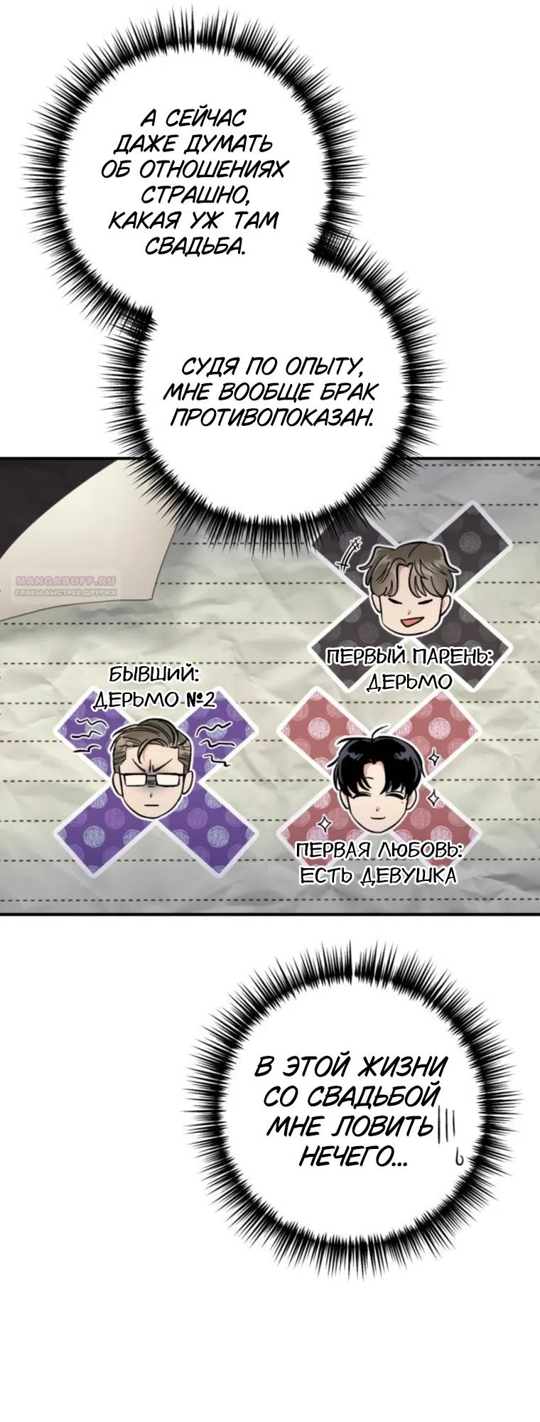 Страница 33 главы 15 манги Встречайся, не то умрешь / If You Can't Date, You Die!