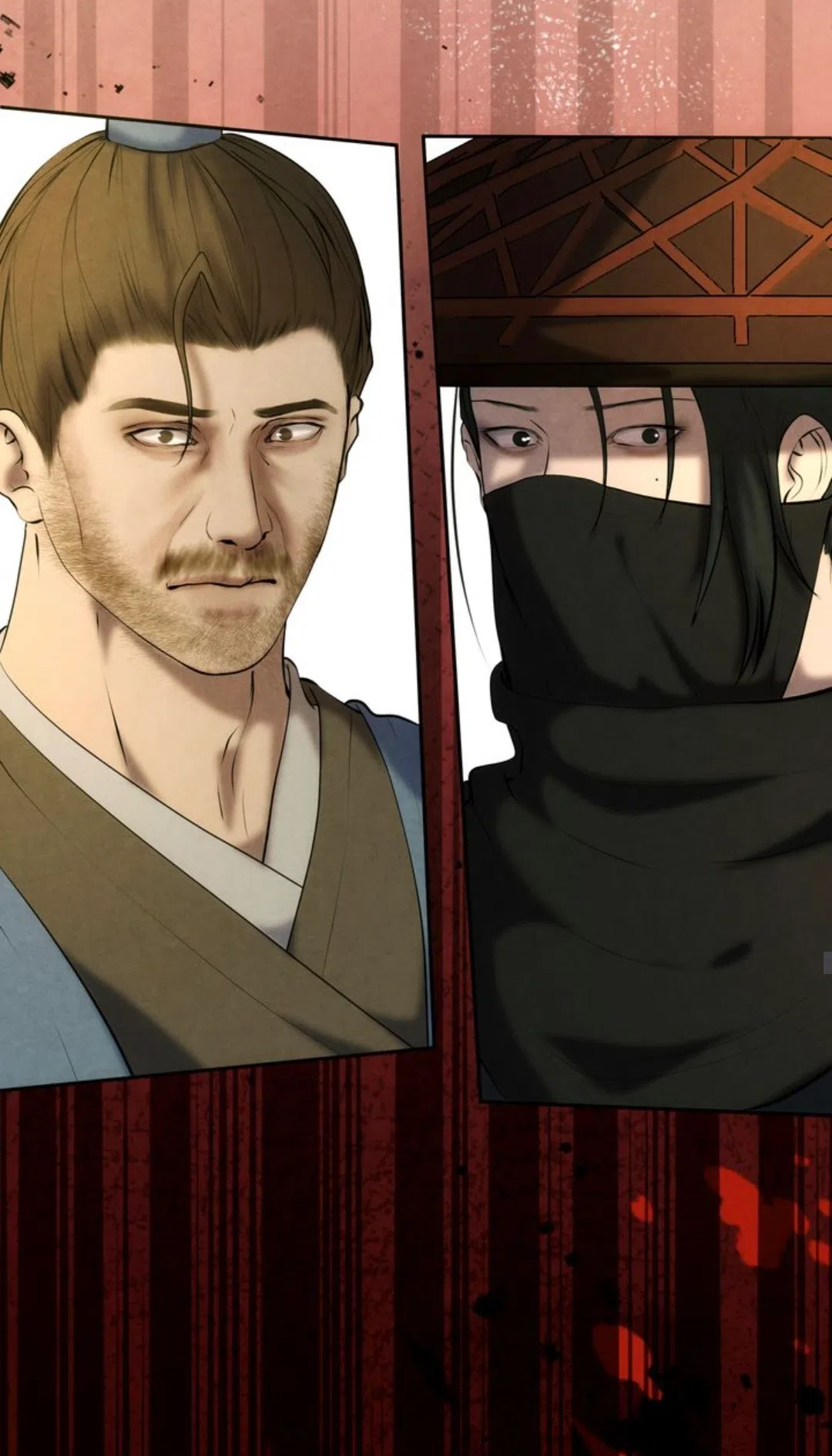 Страница 35 главы 19 манги Под опавшим цветком / Beneath the Fallen Bloom