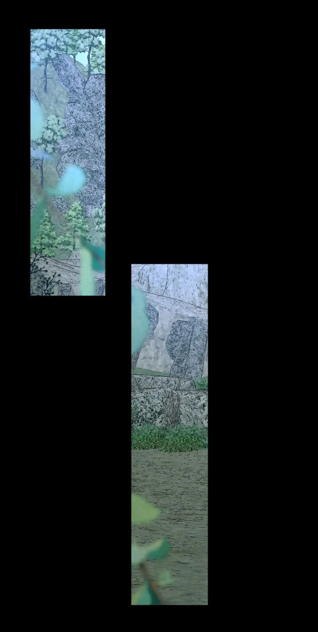 Страница 45 главы 10 манги Под опавшим цветком / Beneath the Fallen Bloom