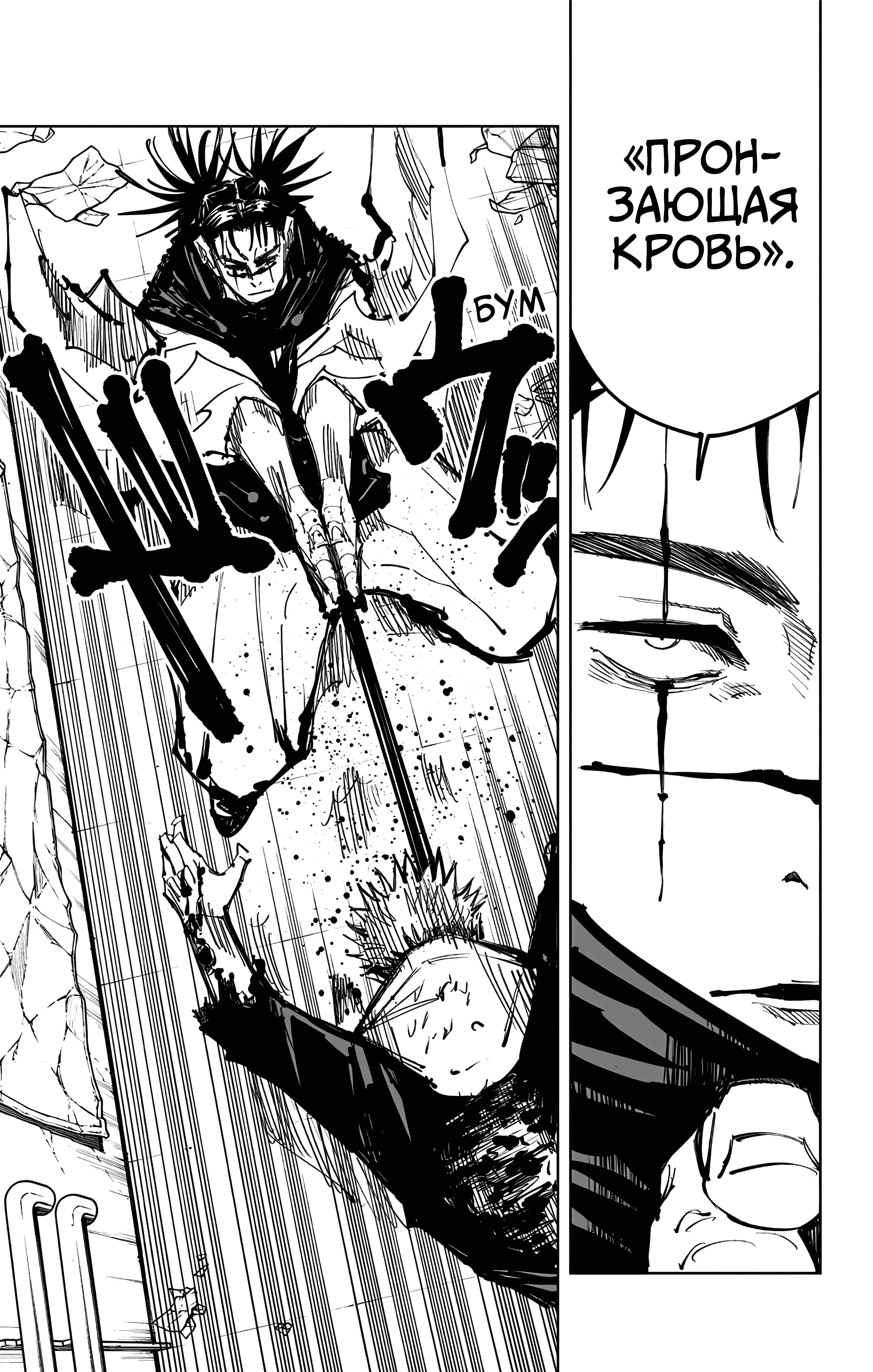 Страница 17 главы 103 манги Магическая битва / Jujutsu Kaisen