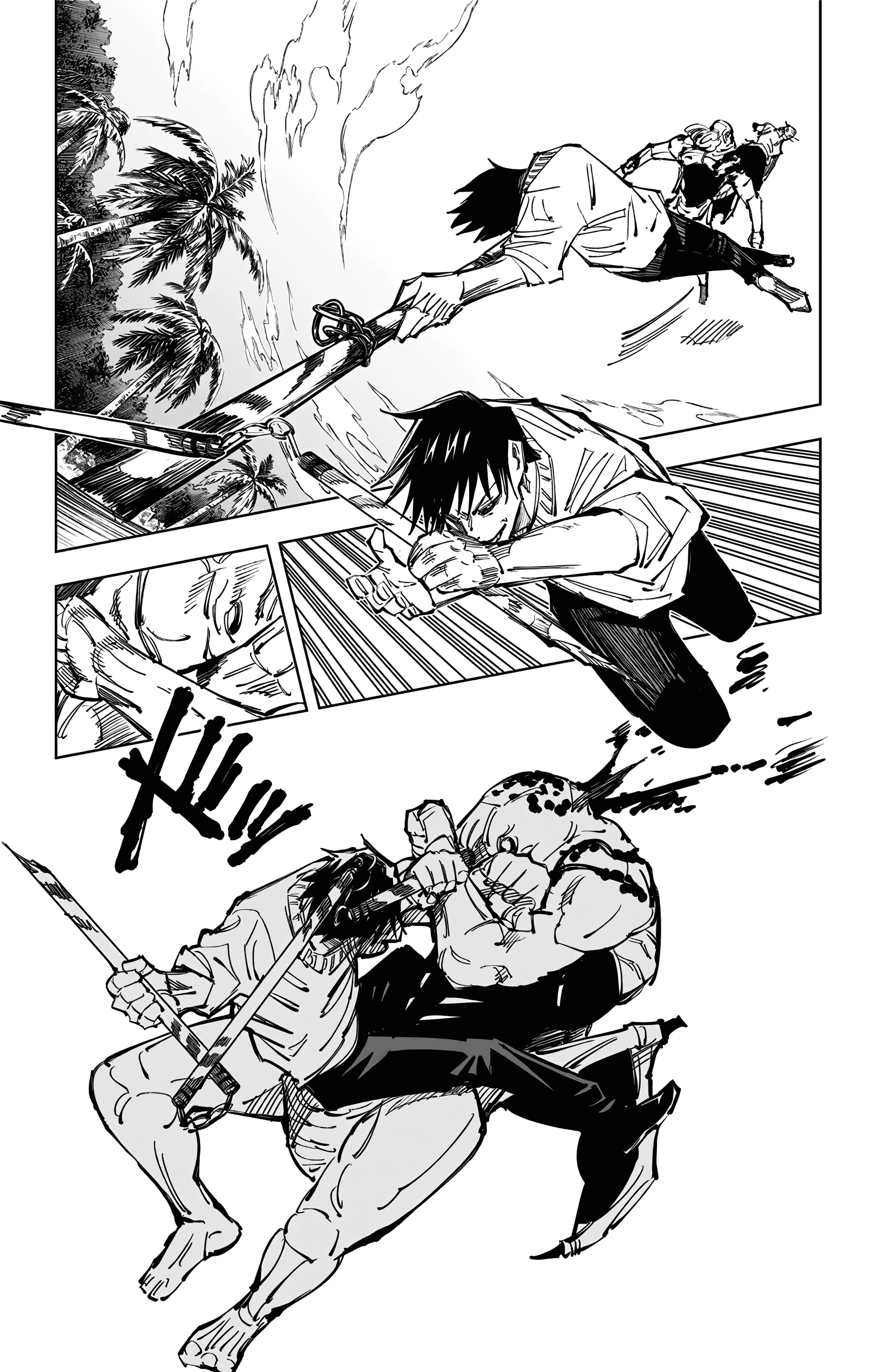 Страница 19 главы 110 манги Магическая битва / Jujutsu Kaisen