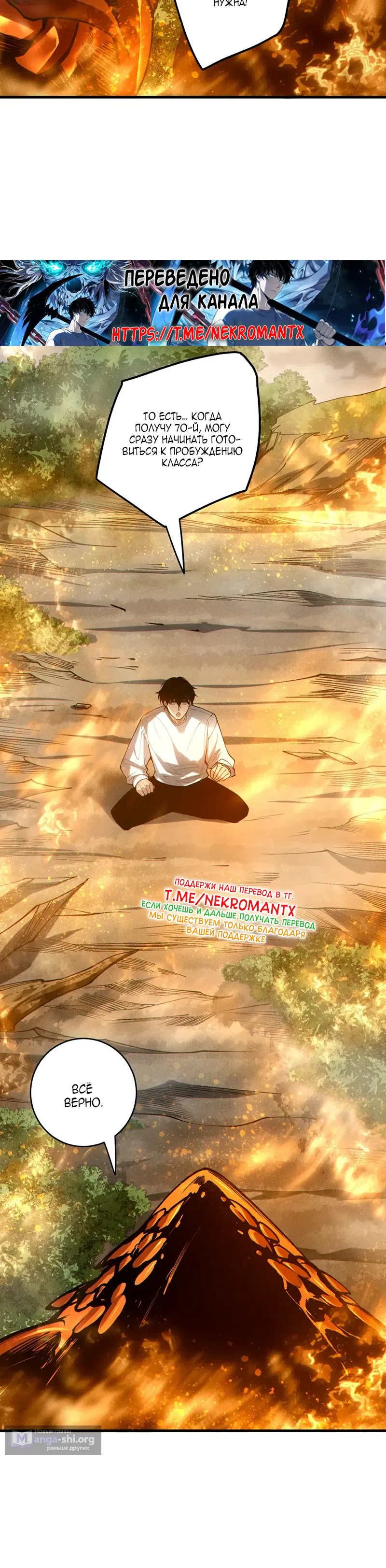 Страница 30 главы 251 манги Некромант — я катастрофа / Necromancer! I Am a Disaster