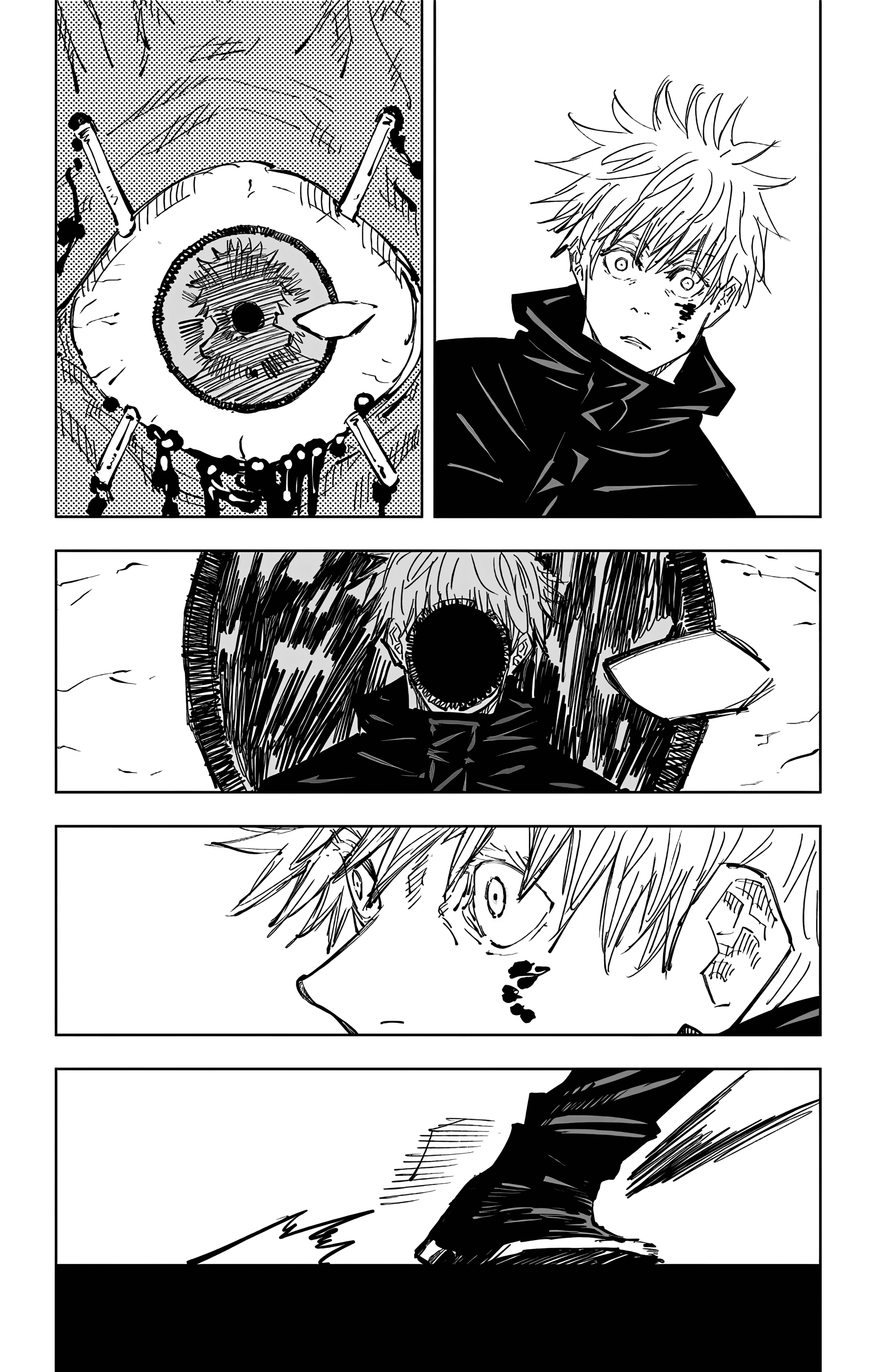 Страница 8 главы 90 манги Магическая битва / Jujutsu Kaisen