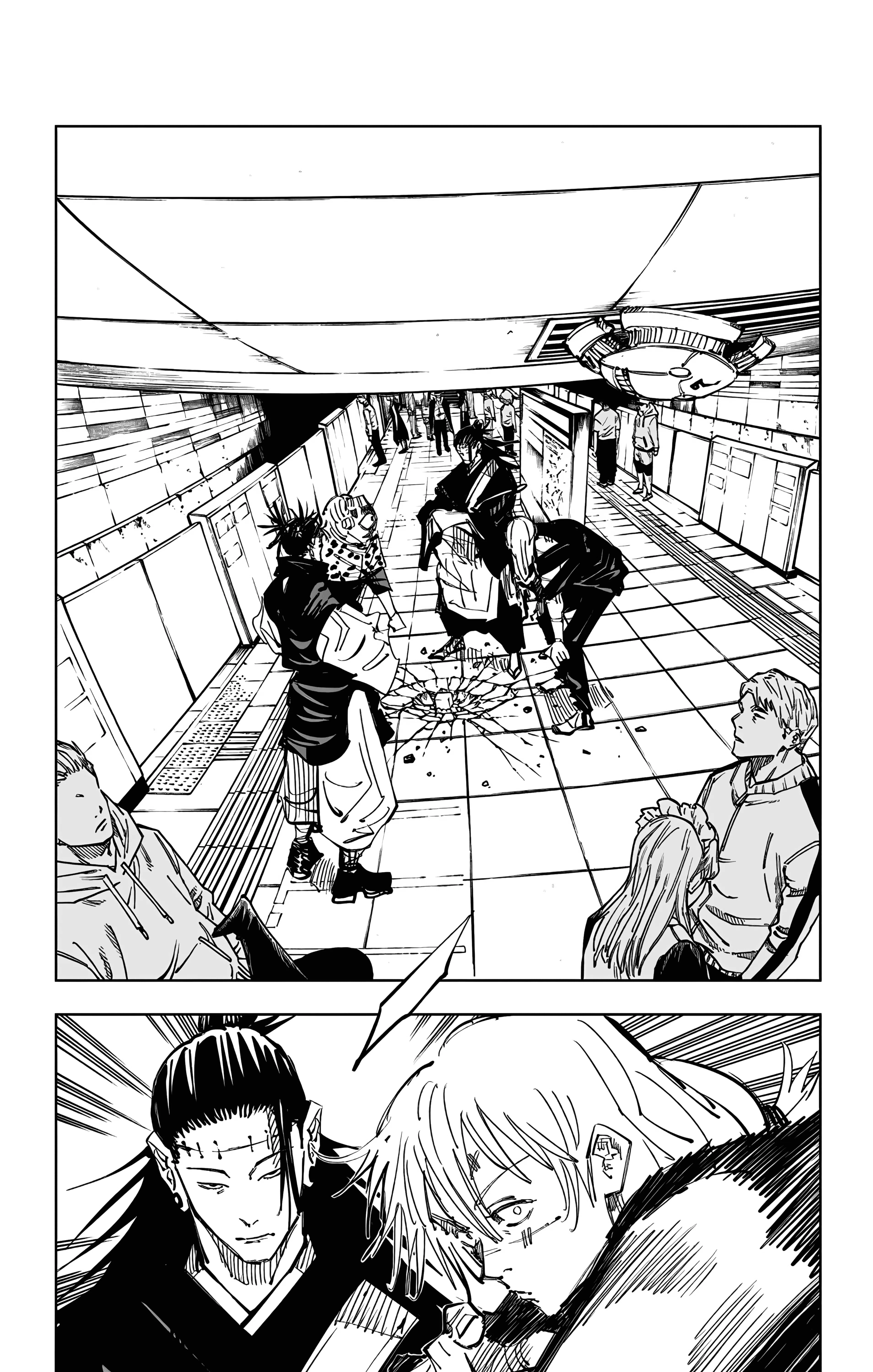 Страница 8 главы 92 манги Магическая битва / Jujutsu Kaisen