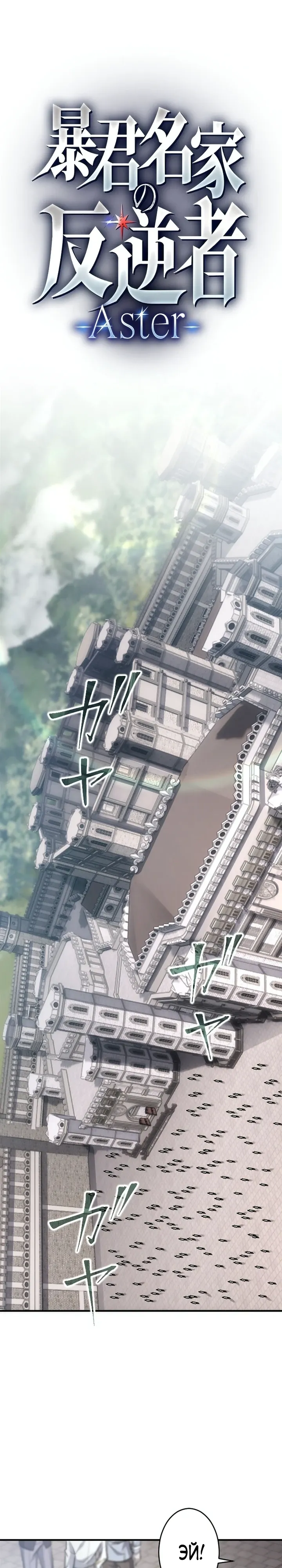 Страница 1 главы 14 манги Астер, ублюдок из дворянского рода / Aster, the Rebel of a Tyrant Family