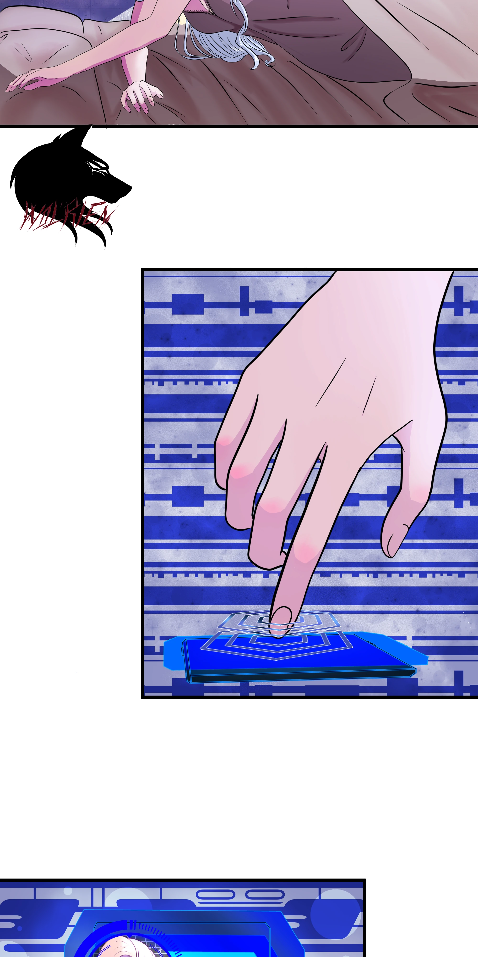 Страница 8 главы 1 манги Слишком ненормальная для этого  дракона