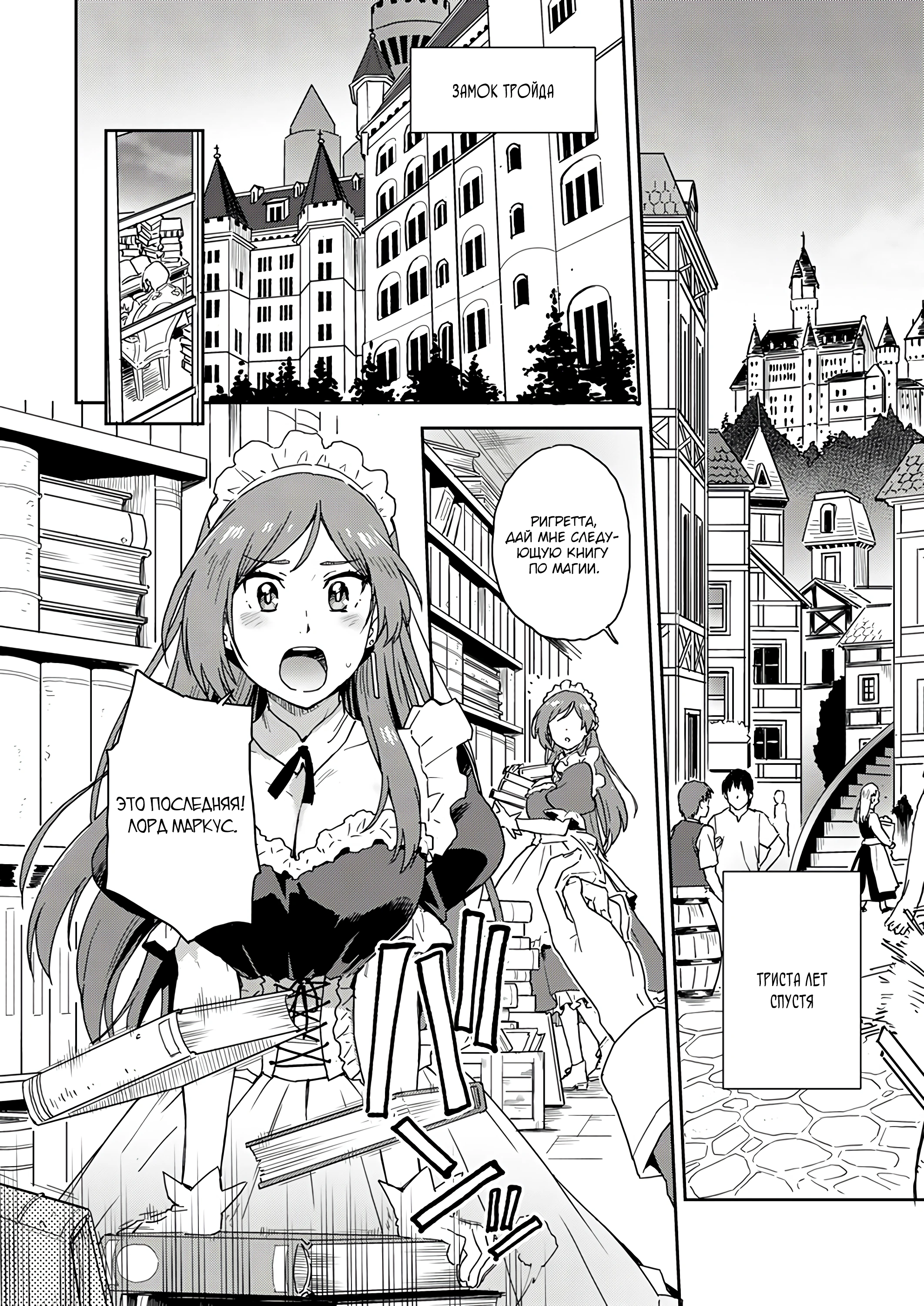 Страница 6 главы 1.1 манги Перерожденный маг-изгнанник постигает вершины магии