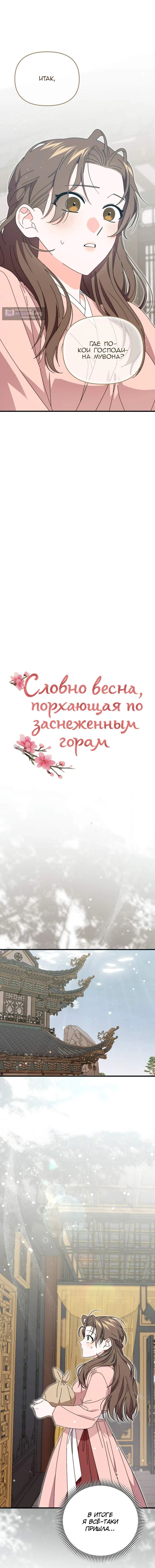 Страница 4 главы 11 манги Словно весна, порхающая по заснеженным горам
