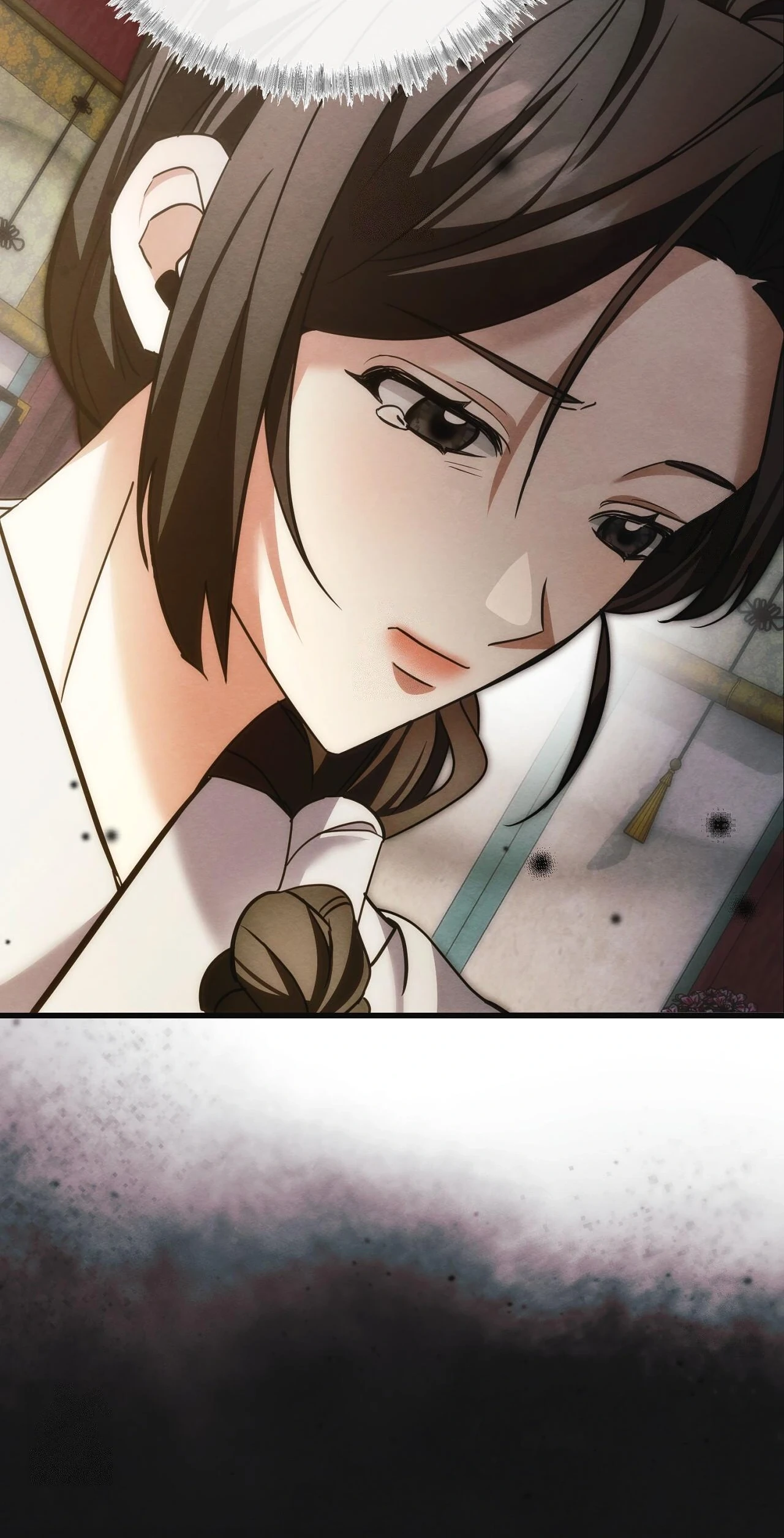 Страница 32 главы 13 манги Черная ночь, серебряная луна светит холодно