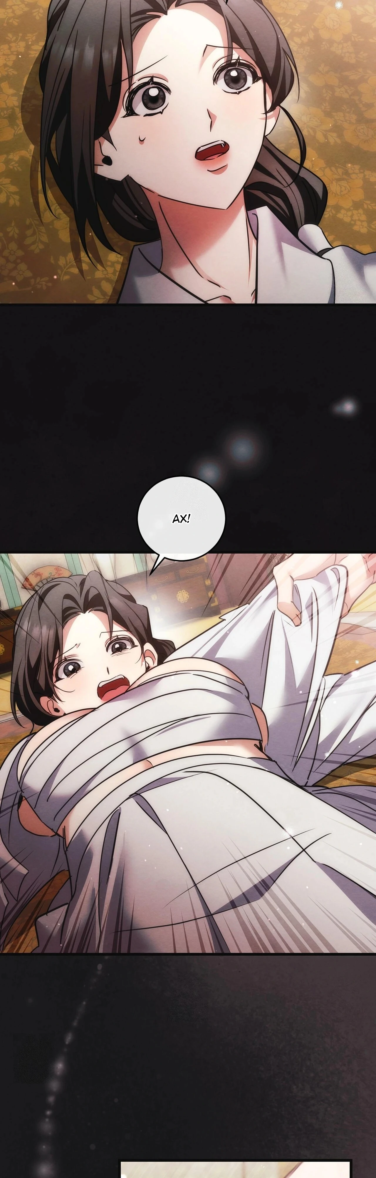 Страница 4 главы 14 манги Черная ночь, серебряная луна светит холодно