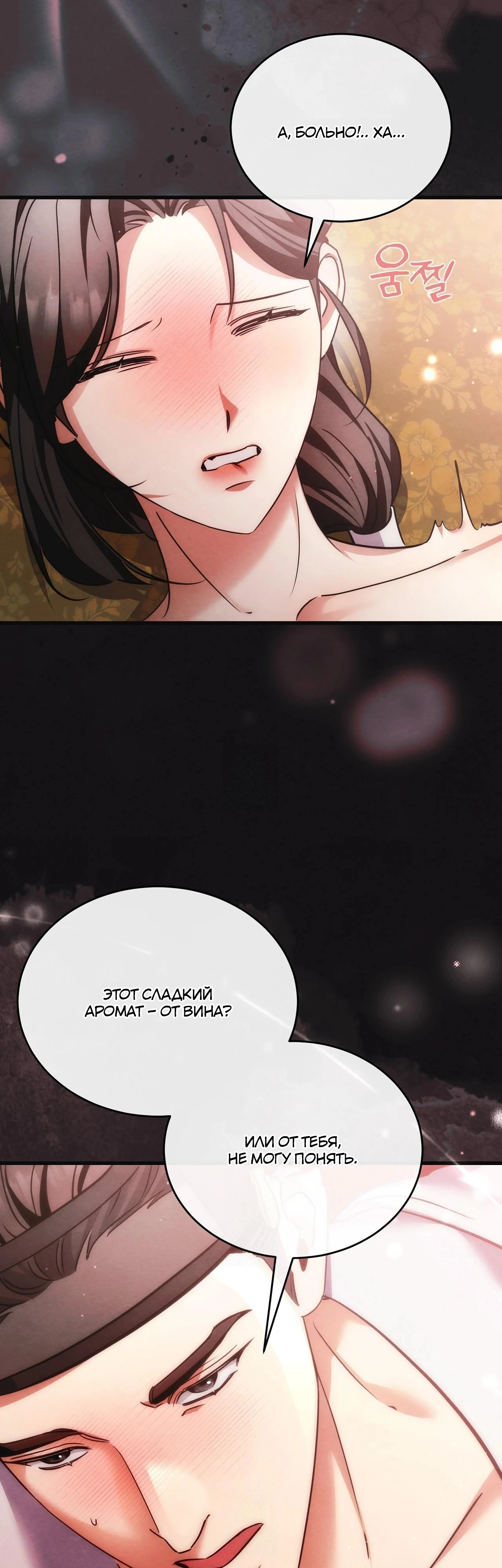 Страница 8 главы 14 манги Черная ночь, серебряная луна светит холодно