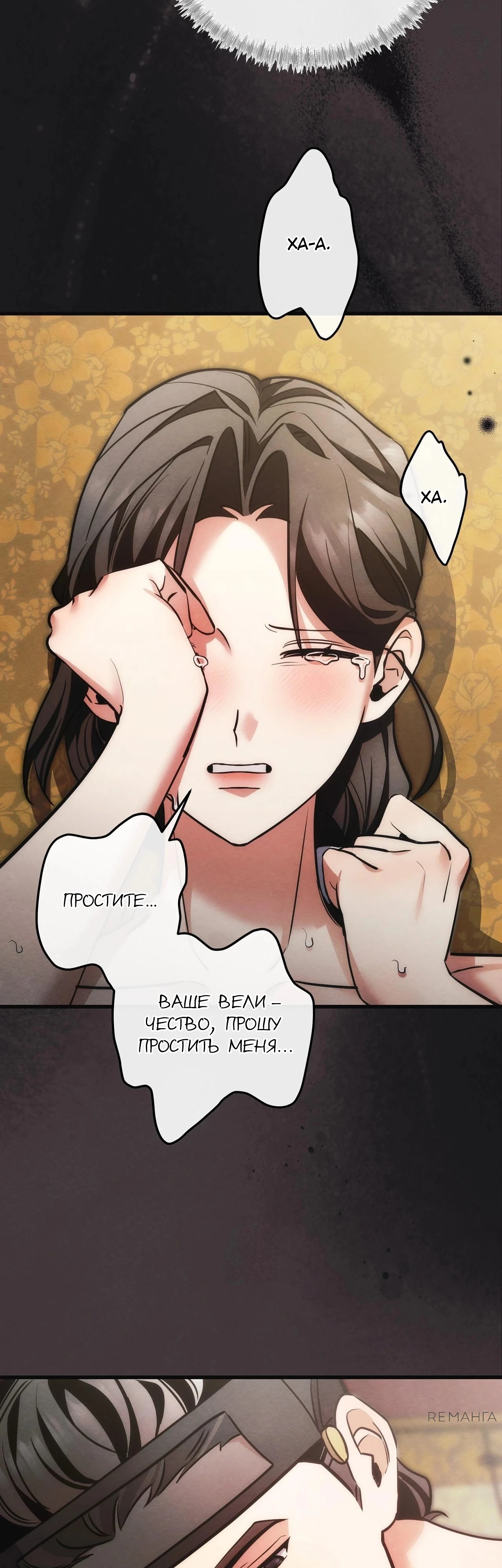 Страница 33 главы 14 манги Черная ночь, серебряная луна светит холодно