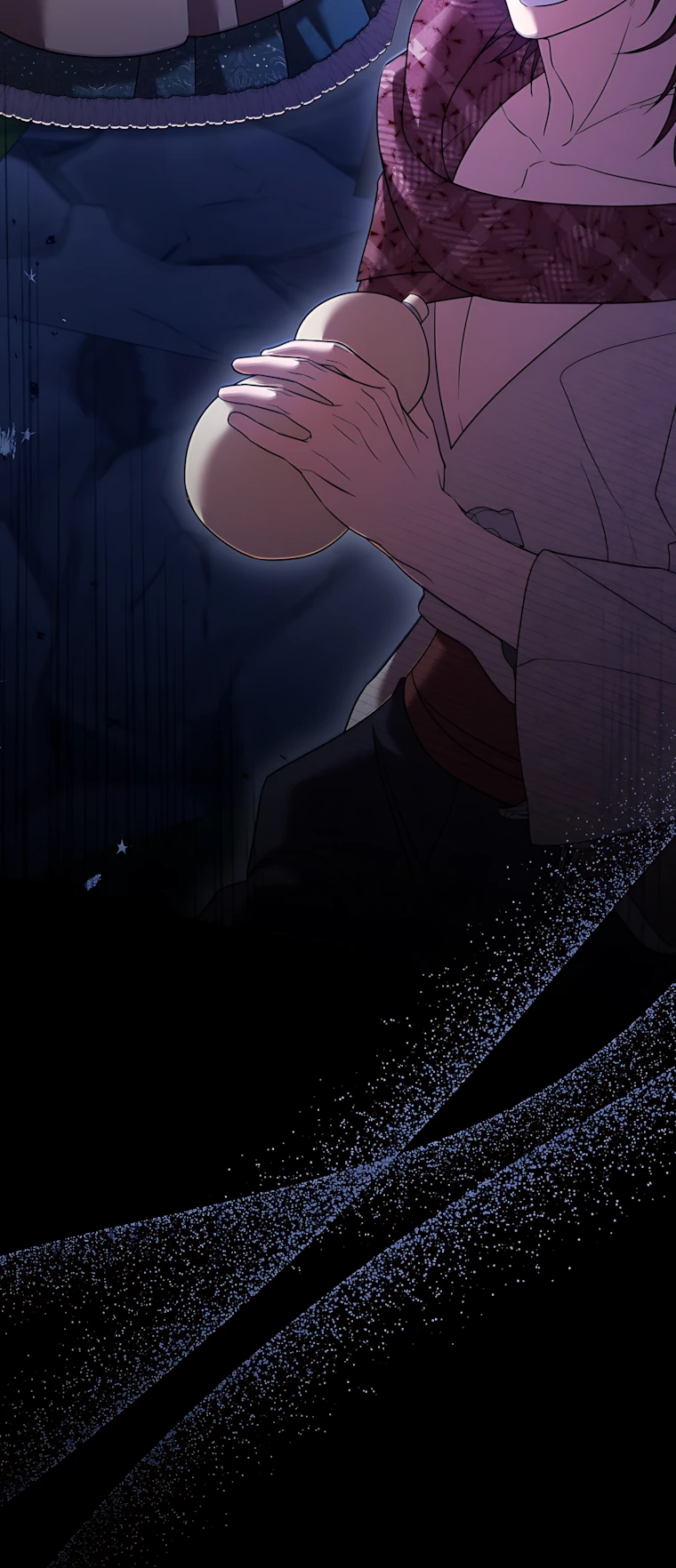 Страница 38 главы 18 манги Следи за языком, святая!