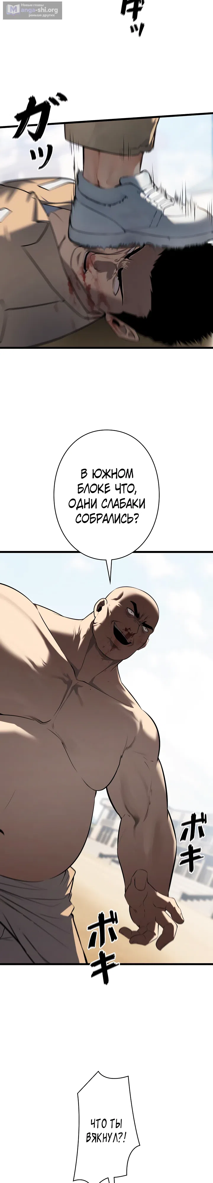 Страница 9 главы 21 манги Бешеный Пёс