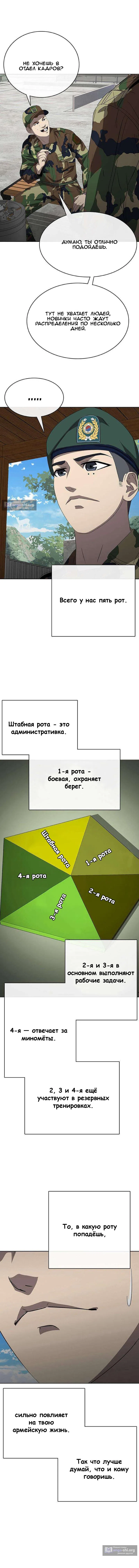 Страница 19 главы 2 манги Седьмая регрессия в армию