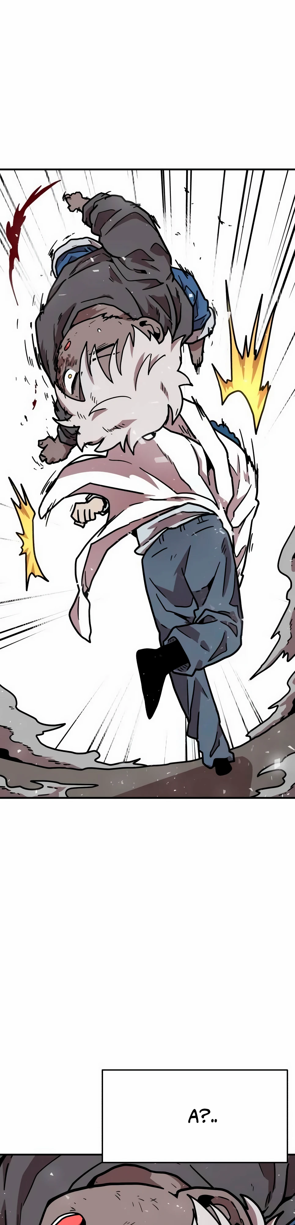 Страница 22 главы 32 манги Наш Босс слишком сильный / The boss is too strong