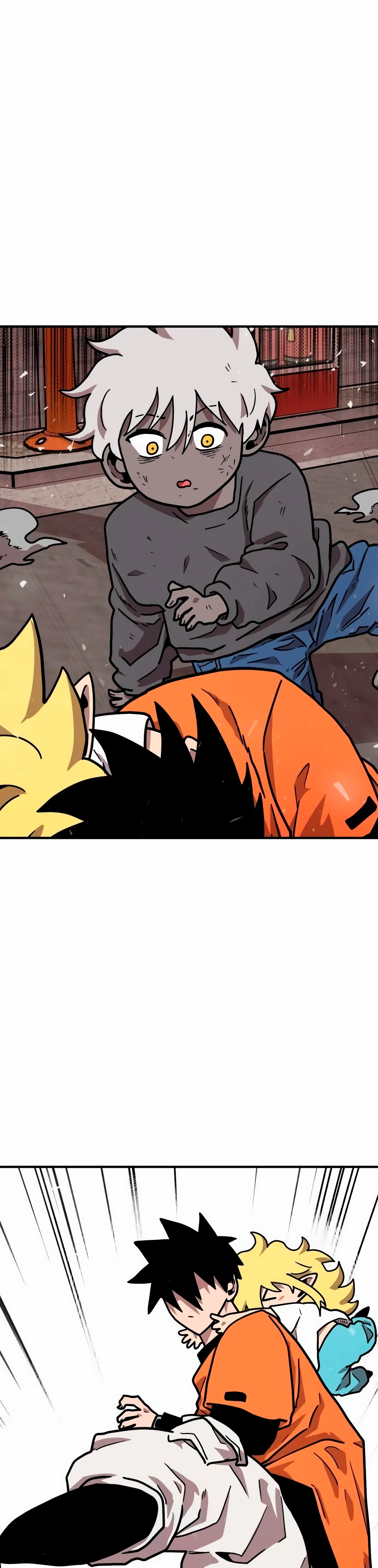 Страница 49 главы 32 манги Наш Босс слишком сильный / The boss is too strong