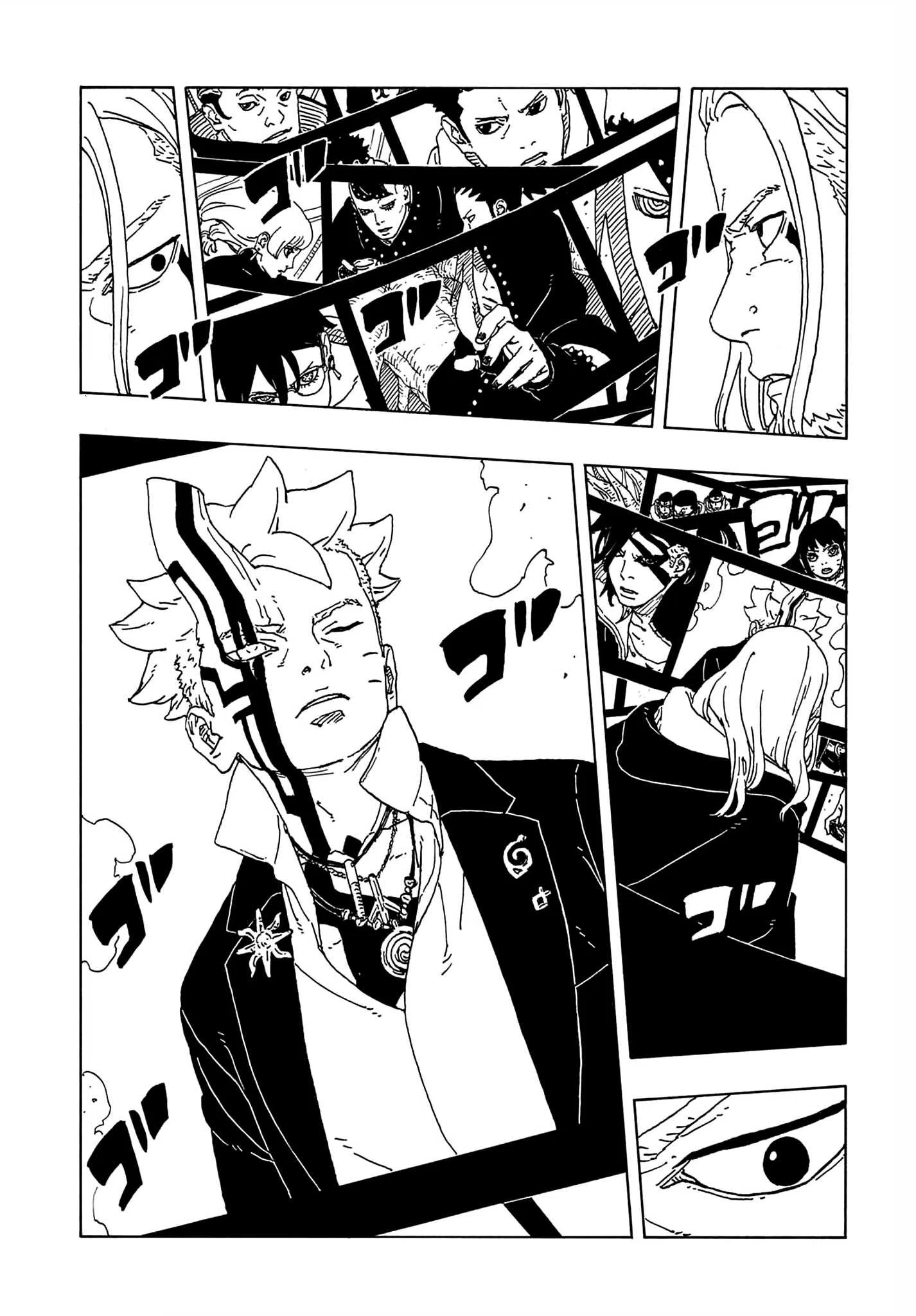 Страница 38 главы 36 манги Боруто: Два синих вихря / Boruto: Two Blue Vortex