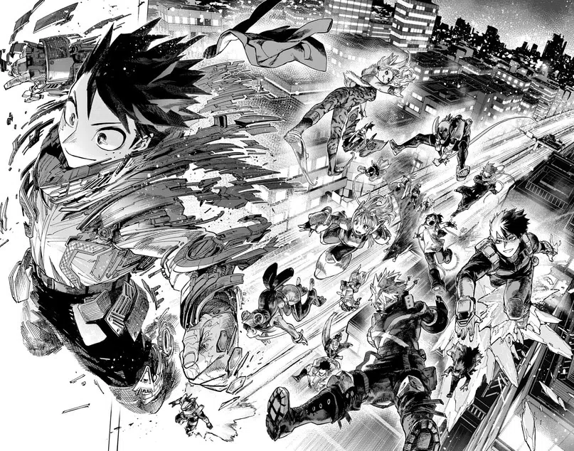 Страница 26 главы 431 манги Моя геройская академия / Boku no Hero Academia