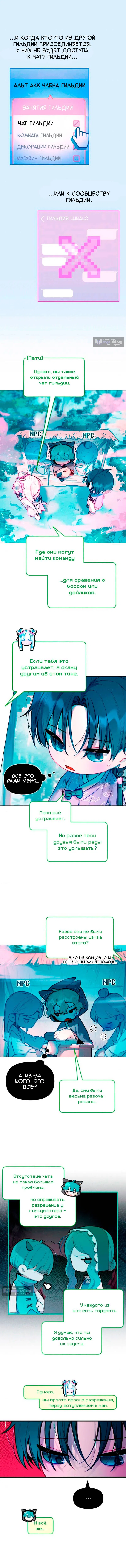 Страница 10 главы 7 манги Айдол из нашей гильдии (сериализация)