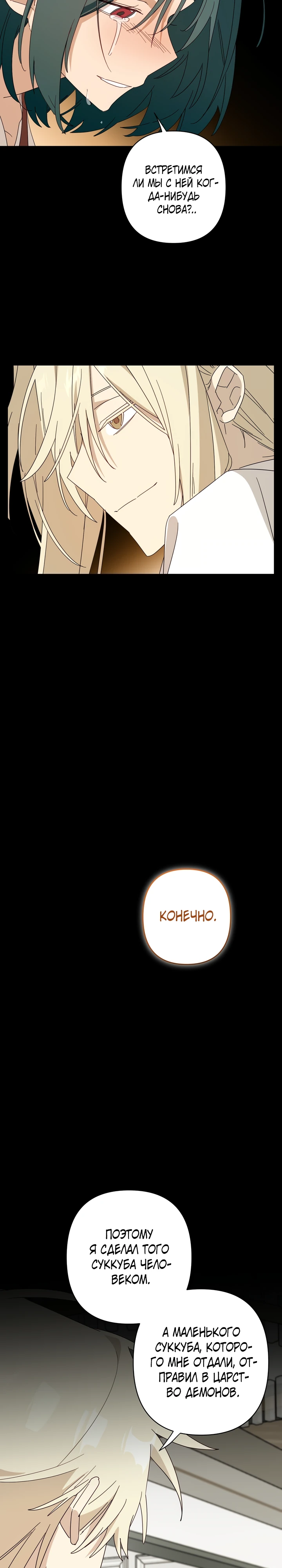 Страница 17 главы 8 манги Суккуб хочет быть развратной!