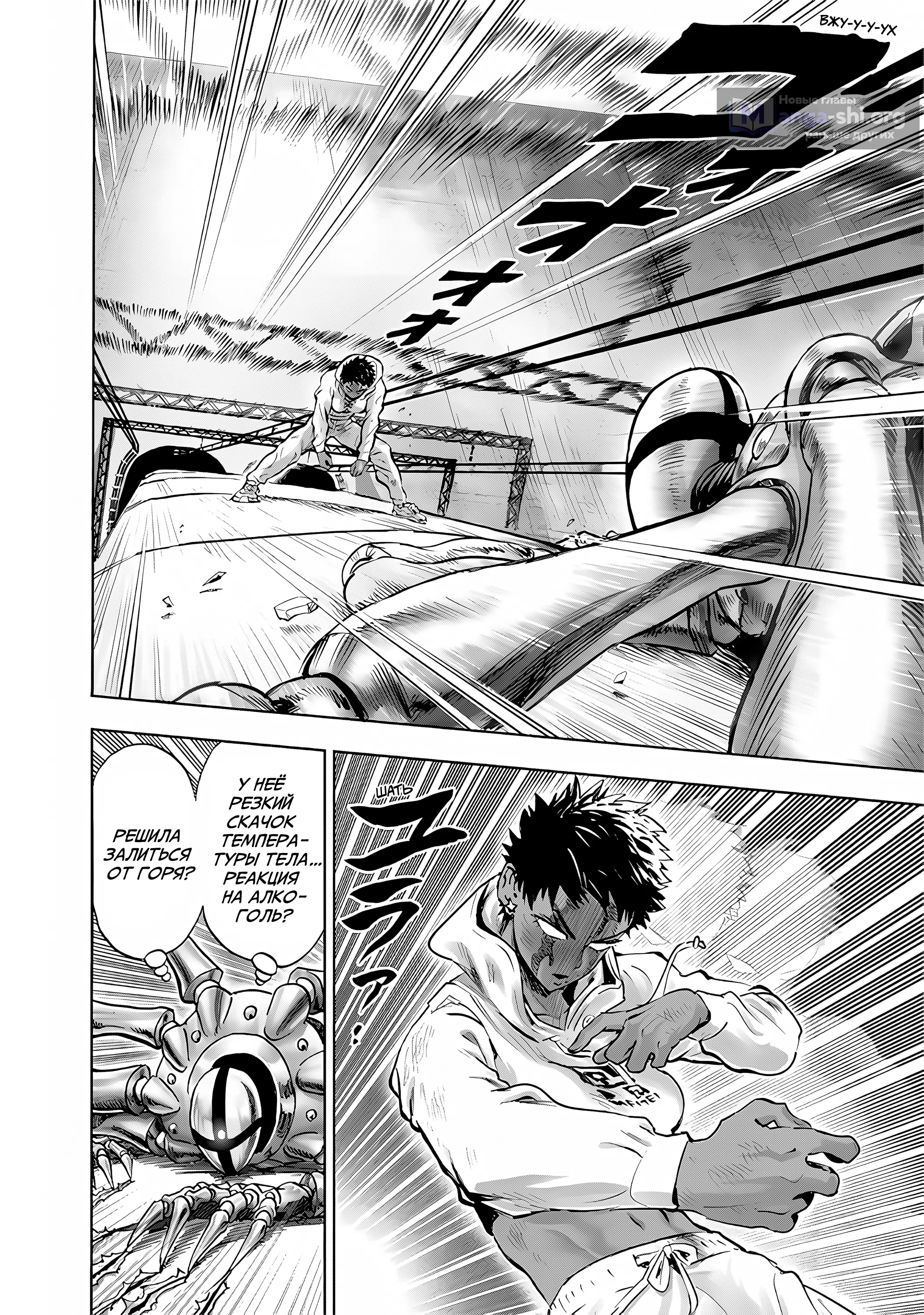 Страница 13 главы 275 манги Ванпанчмен / Onepunch-Man