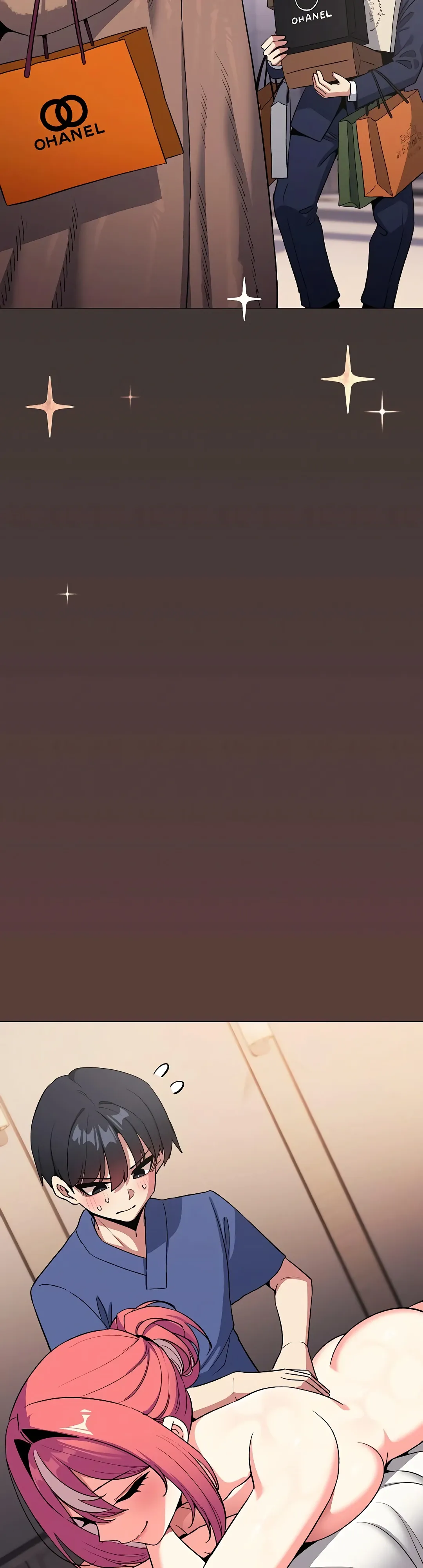 Страница 28 главы 87 манги Только не курить! / Someone Stop Her!