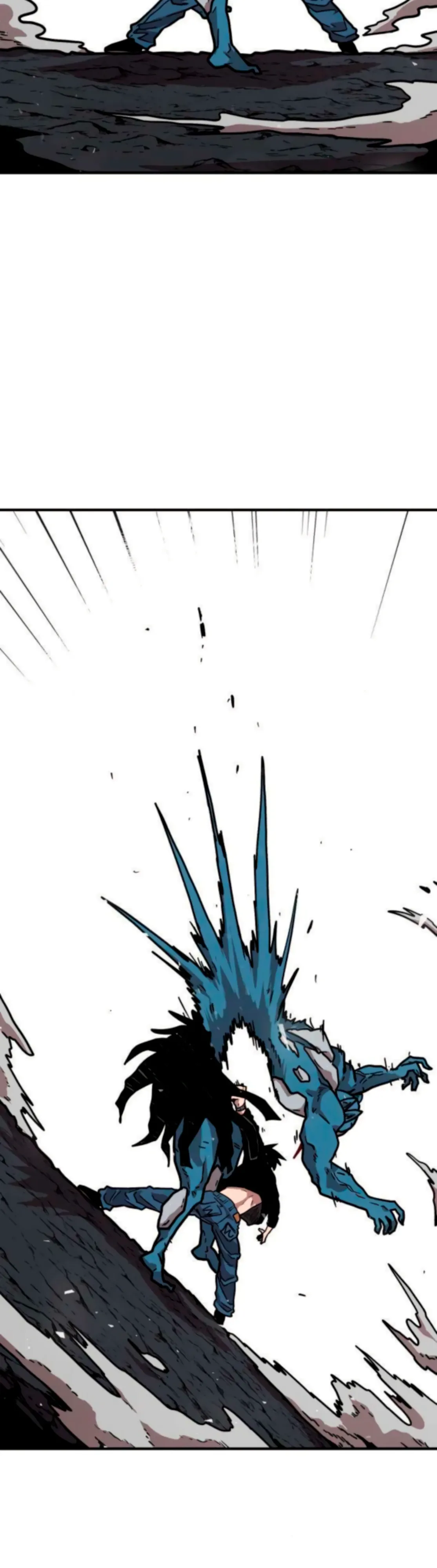 Страница 45 главы 26 манги Наш Босс слишком сильный / The boss is too strong