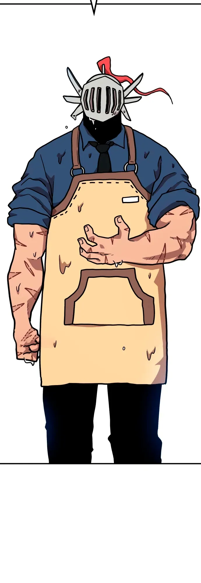 Страница 37 главы 27 манги Наш Босс слишком сильный / The boss is too strong