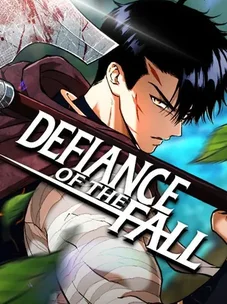 Обложка манги Бросивший вызов Падению