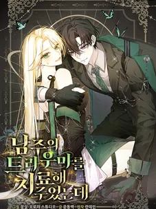 Обложка манги Я вылечила травму главного героя