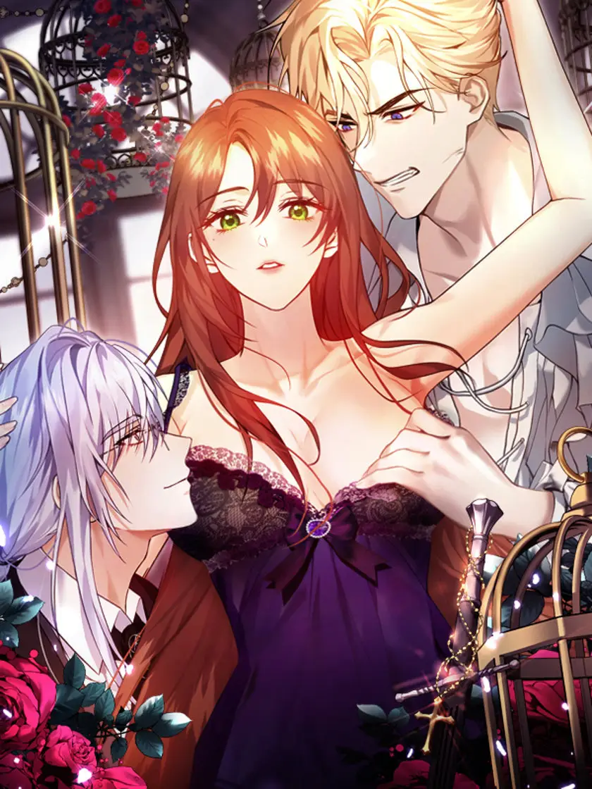 Обложка манги Я оказалась в ловушке с главными героями, которые меня ненавидят / The Hate Trap